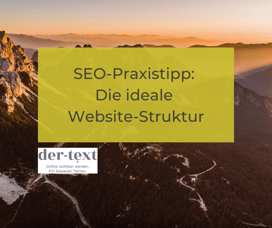 SEO-Praxistipp: Die ideale Website-Struktur