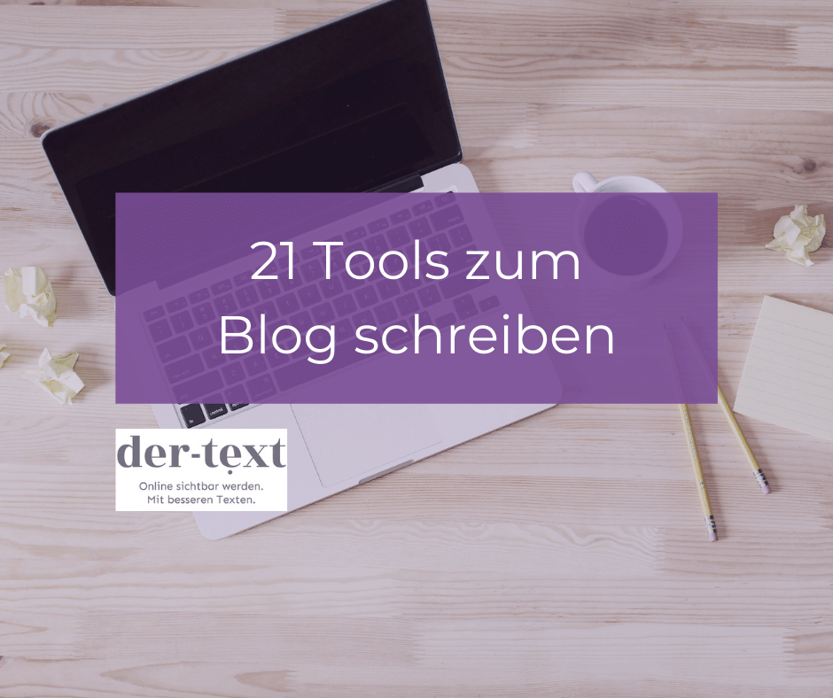 21 Tools zum Blog schreiben