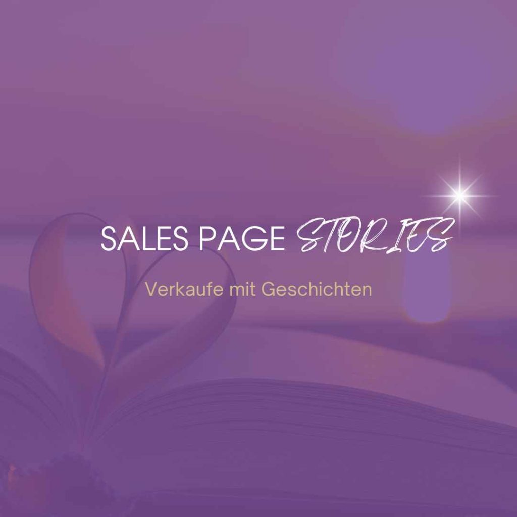 Minikurs Sales Page Stories